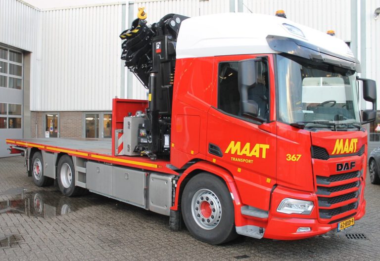 Nieuwe DAF FAN WSG bakwagen voor MAAT Transport