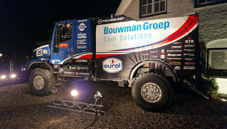 Snap-on Tools in Dakar Rally met vader en zoon Van den Brink