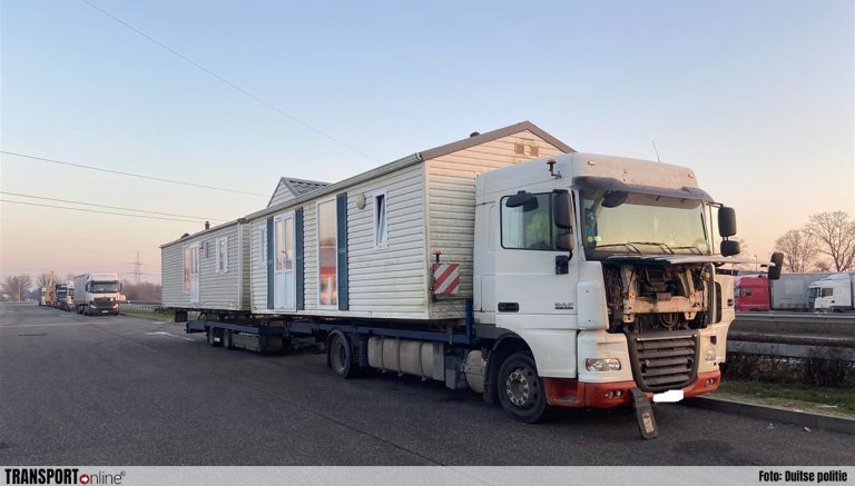 Duitse politie haalt twee vrachtwagens van de weg [+foto]