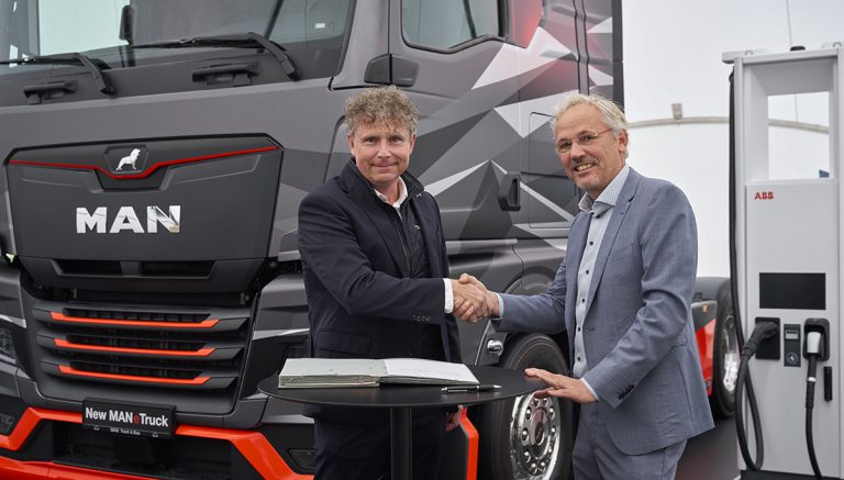 MAN en ABB E-mobility kondigen R&D-samenwerking aan