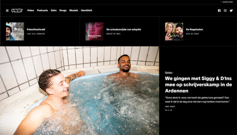 Vice Media doekt website op