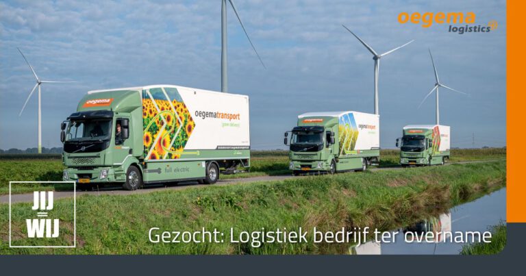 Oegema Transport zoekt bedrijf om over te nemen