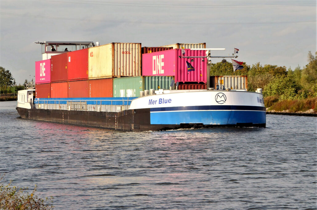 Mer Blue Containertransport