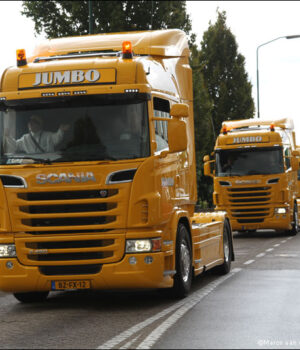 Truckersconvooi Boxmeer 2011