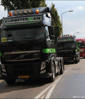 Truckersconvooi Boxmeer 2011