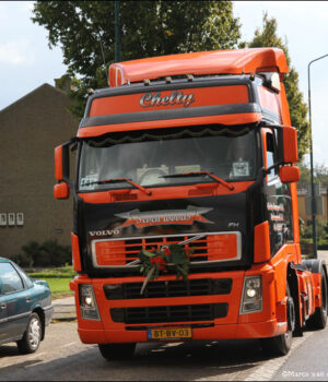 Truckersconvooi Boxmeer 2011