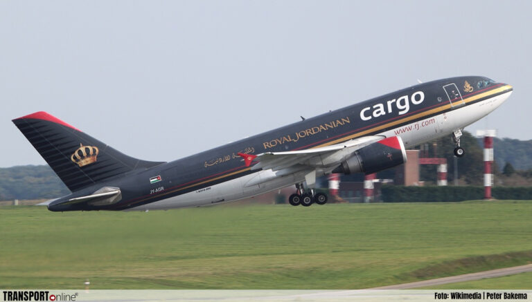 Royal Jordanian hervat vrachtvluchten op Maastricht Aachen Airport