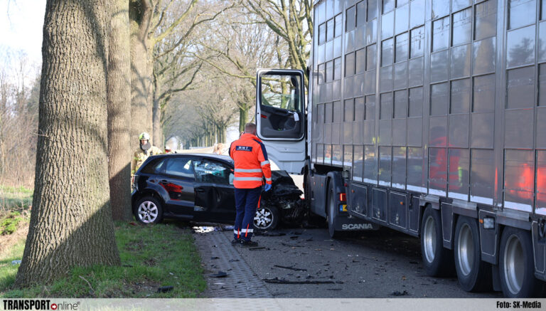 Dode bij aanrijding met vrachtwagen in Wilbertoord [+foto]