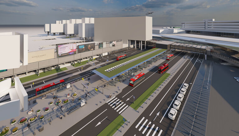 Busstation Schiphol wordt verbouwd voor betere bereikbaarheid