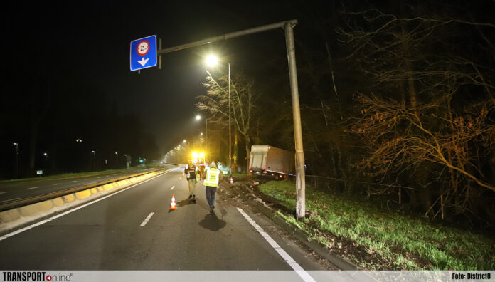Vrachtwagen van de Weg Wassenaar