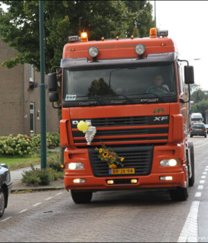 Truckersconvooi Boxmeer 2011