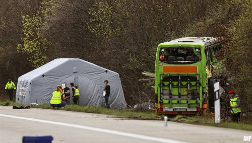 buscrash bij Leipzig