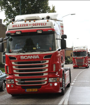 Truckersconvooi Boxmeer 2011