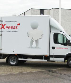 Bakwagen met laadklep