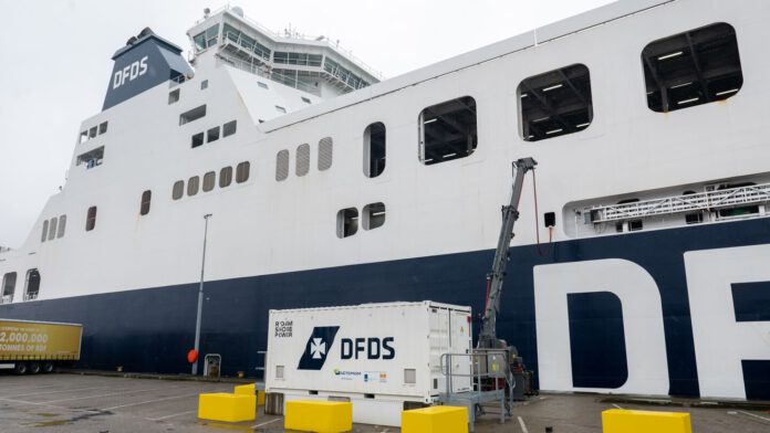 DFDS walstroom Vlaardingen