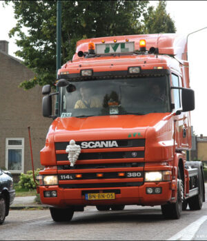 Truckersconvooi Boxmeer 2011