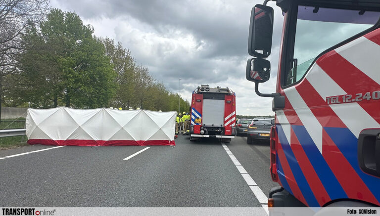 Aanrijding door spookrijder A59, een dode [+foto]
