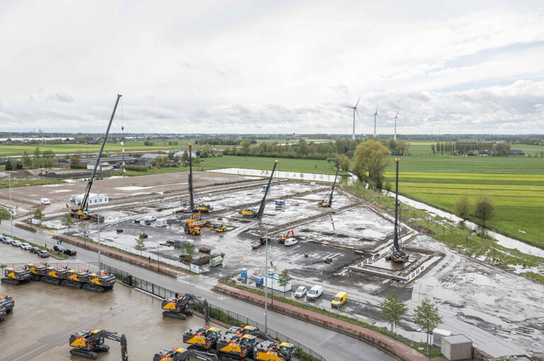 Bouw van start voor nieuw distributiecentrum Damen Shipyards in Schelluinen