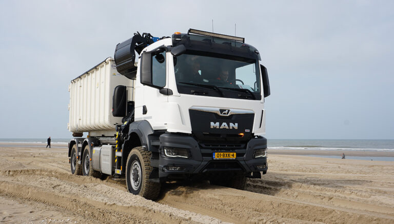 MAN TGS 6×6 WS voor Gemeente Den Haag