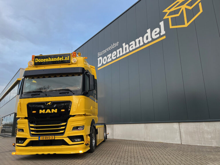 Nieuwe MAN TGX voor Barneveldse Dozenhandel