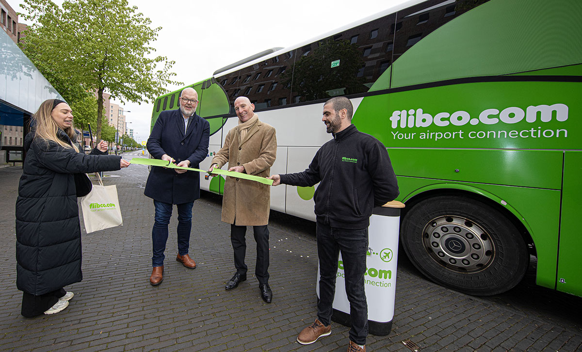 flibco.com start busverbinding van Tilburg en Breda naar luchthavens Brussel Zaventem en Charleroi