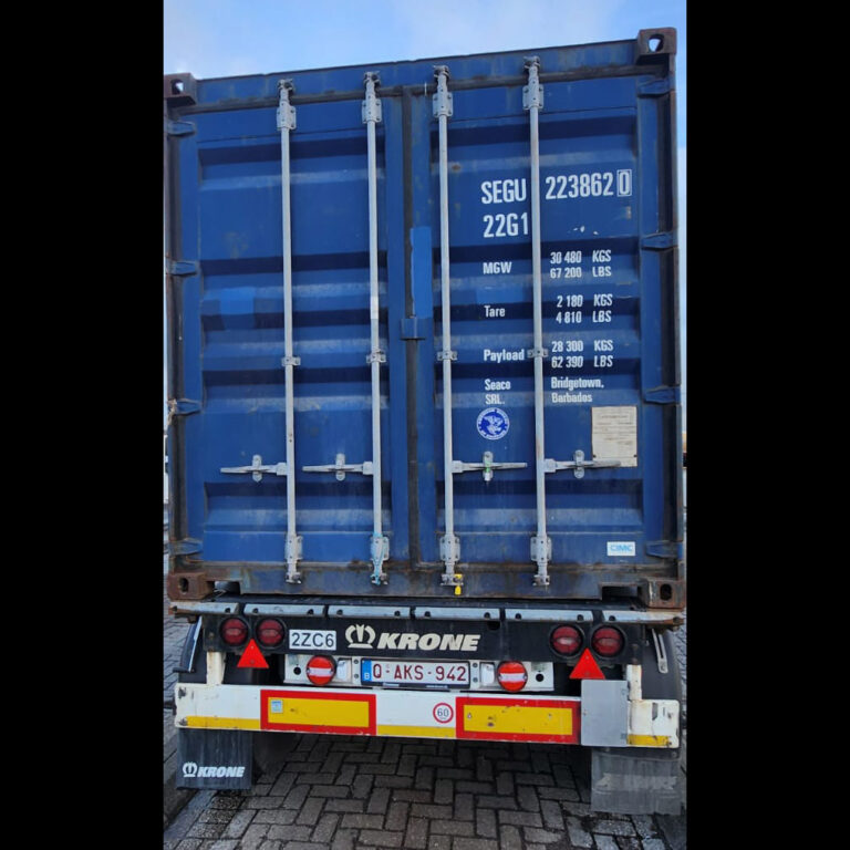 Containerchassis met geladen container gestolen in Antwerpen [+foto]