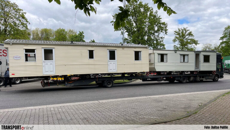 Duitse politie haalt slingerend transport met diverse overtredingen van de weg [+foto’s]