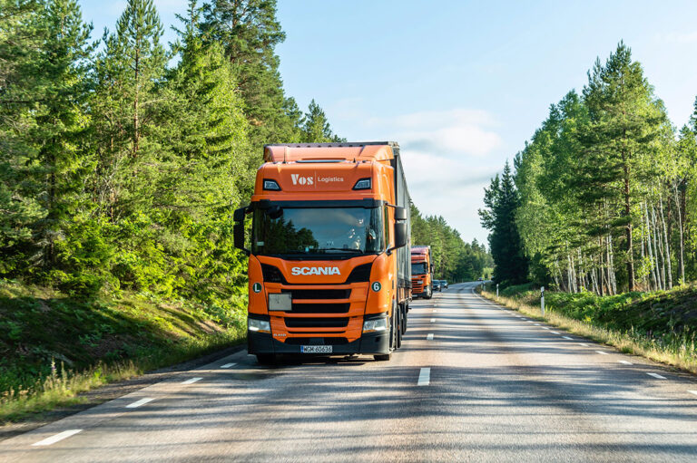 Zowel omzet als winst daalden fors voor Vos Logistics in 2023