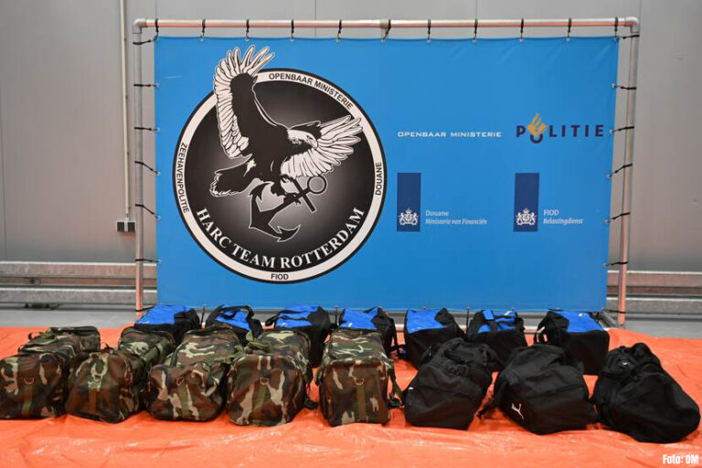 Douane onderschept 267 kilo cocaïne tussen lading rum