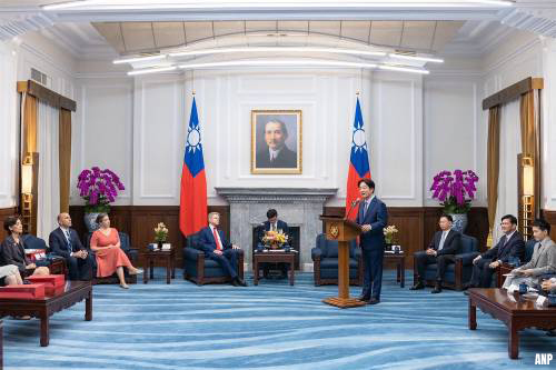 Amerikaanse parlementariers bezoeken Taiwan