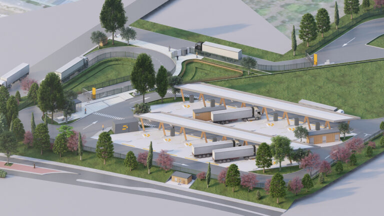 Milence bouwt zijn tweede laadhub voor zware voertuigen langs een belangrijke corridor in Zuid-Frankrijk