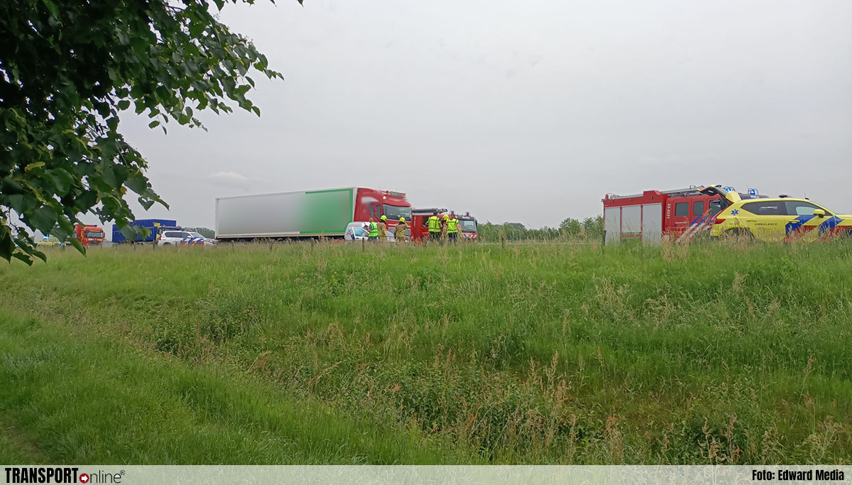 Meerdere gewonden bij ongeval op A73 Meerdere gewonden bij ongeval op A73