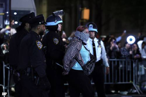 Politie New York arresteert pro-Palestijnse Columbia-studenten