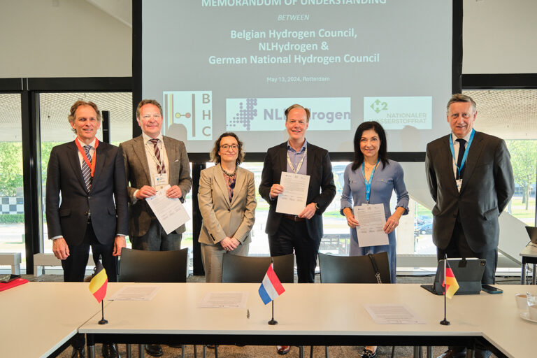 België, Duitsland en Nederland gaan samenwerken op het gebied van waterstof