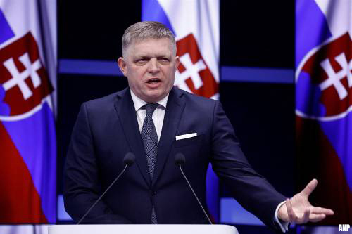 Slovaakse premier Robert Fico