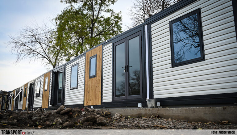 Aantal vergunde tijdelijke woningen in 2023 gestegen met 28 procent