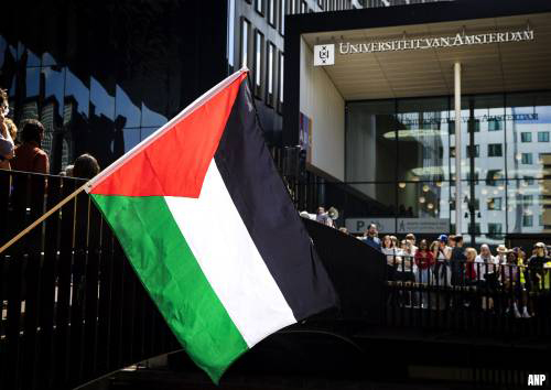 UvA medewerkers steunen Pro-Palestijnse acties