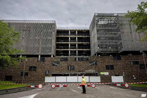 ingestorte parkeergarage in Nieuwegein