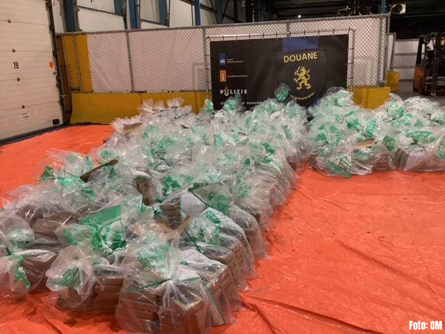 3600 kilo coke haven Vlissingen