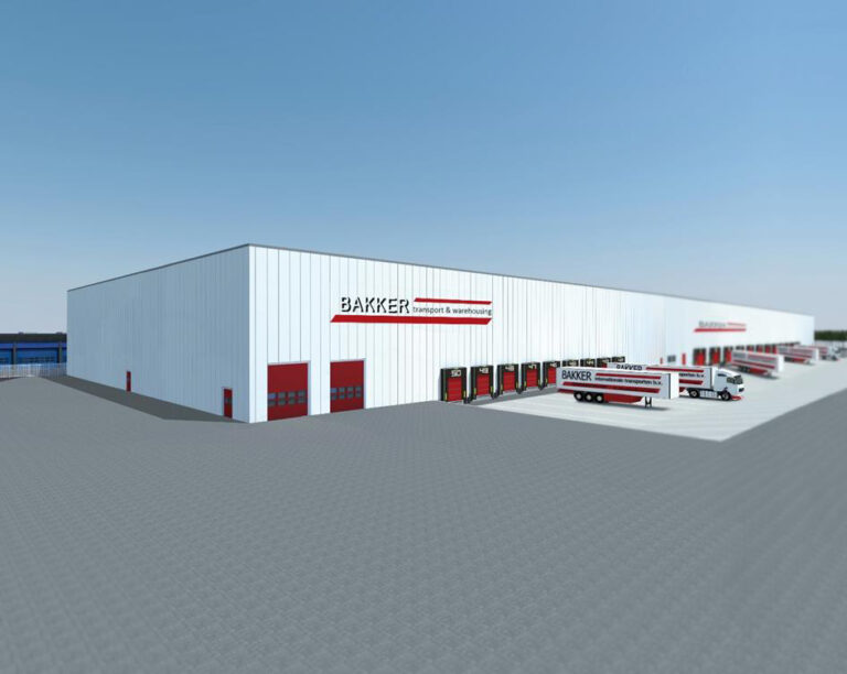 Bakker Transport & Warehousing in Heerenveen start bouwfase 6 en bouwt aan de toekomst
