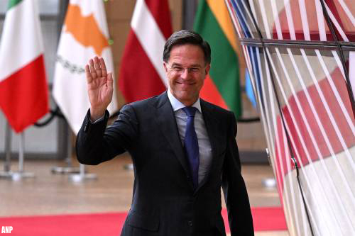 Rutte op EU-top