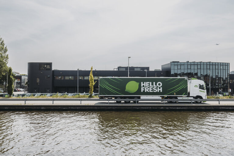 HelloFresh Group beheert in de Benelux het grootste 100% gekoelde elektrische wagenpark