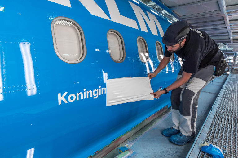 KLM onthult de naam van de eerste A321neo: Koninginnepage