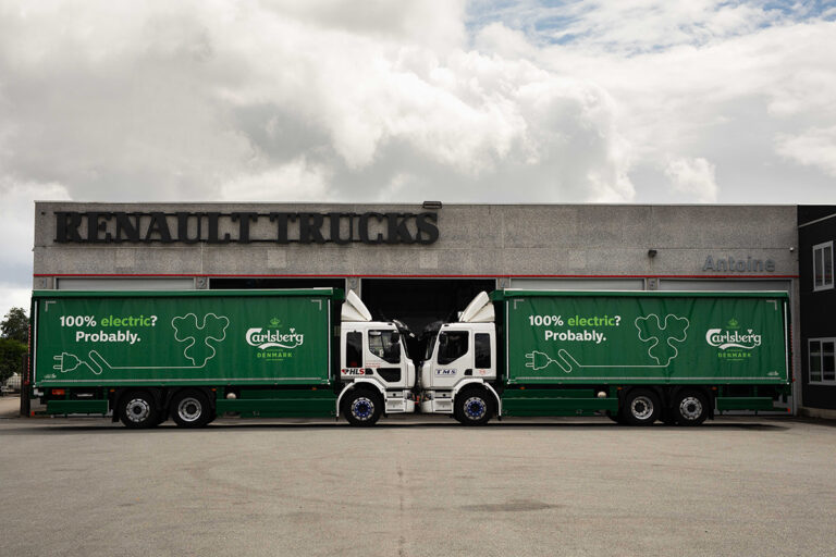 Horeca Logistic Services kiest voor elektrische trucks van Renault Trucks om zijn ecologische voetafdruk te verkleinen