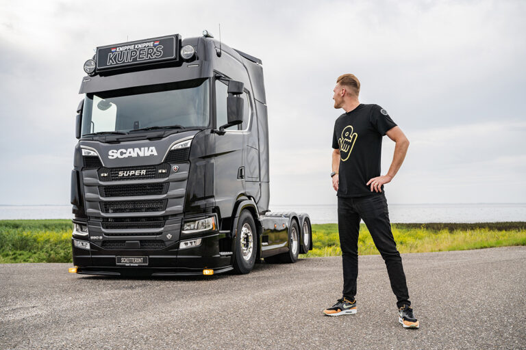 Martijn Kuipers slaat nieuwe weg in met nieuwe Scania 660S