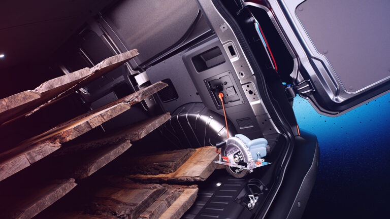 Compleet nieuw interieur voor de nieuwe Volkswagen Transporter