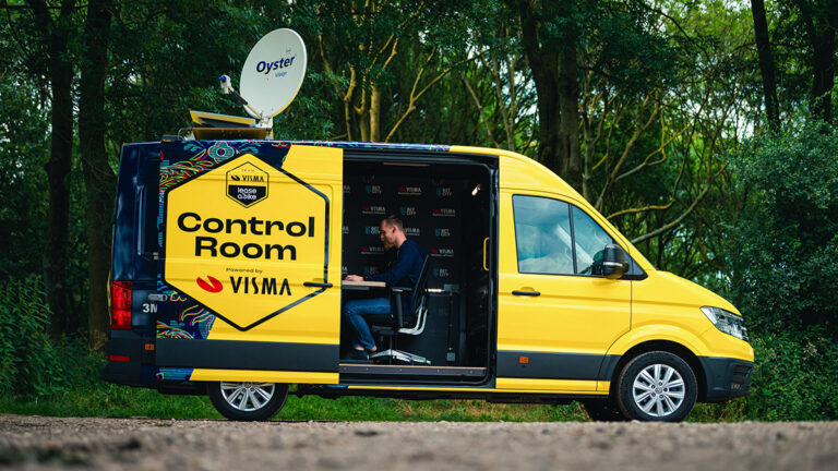 Team Visma | Lease a Bike zet Volkswagen Crafter als mobiele Control Room in tijdens Tour de France