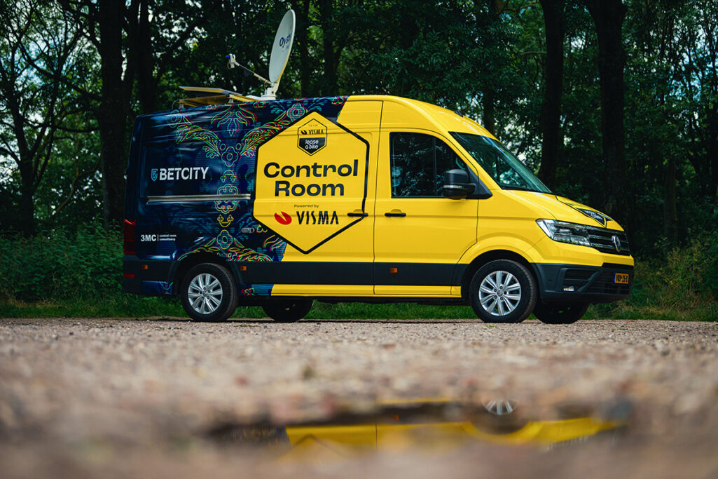 Visma Lease a Bike Tour de France Controlroom VW Crafter