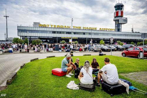 computerstoring Rotterdam The Hague Airport