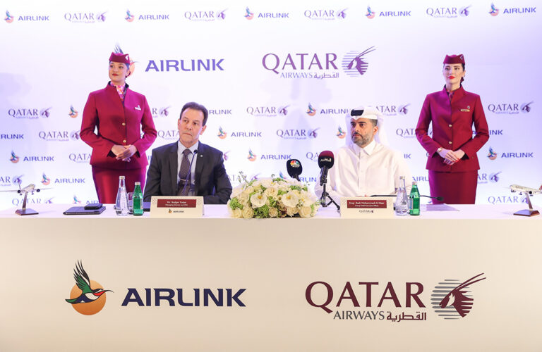 Qatar Airways verwerft 25 procent aandeel in Airlink